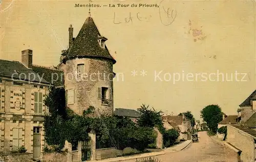 AK / Ansichtskarte Mennetou sur Cher Turm Prieure Kat. Mennetou sur Cher