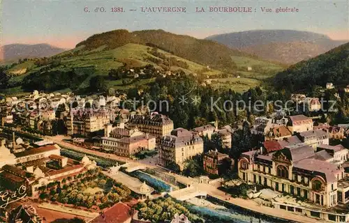 AK / Ansichtskarte Auvergne Region La Bourboule Panorama Kat. Clermont Ferrand