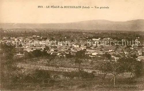 AK / Ansichtskarte Le Peage de Roussillon Panorama Kat. Le Peage de Roussillon