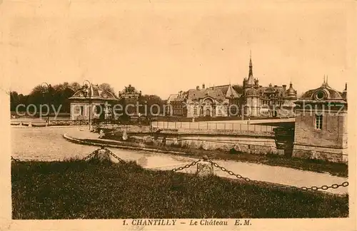 AK / Ansichtskarte Chantilly Chateau Kat. Chantilly