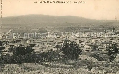 AK / Ansichtskarte Le Peage de Roussillon Panorama Kat. Le Peage de Roussillon