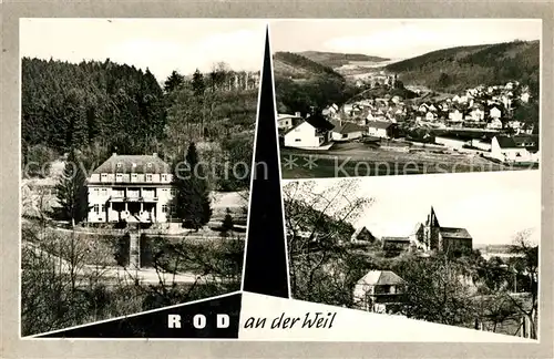 AK / Ansichtskarte Rod Weil Jugend Freizeitheim Haus am Berg Kat. Weilrod