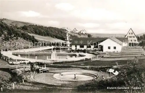 AK / Ansichtskarte Geisweid Freibad Klafeld Kat. Siegen