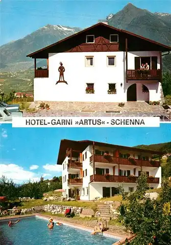 AK / Ansichtskarte Schenna Meran Hotel Artus Kat. Italien
