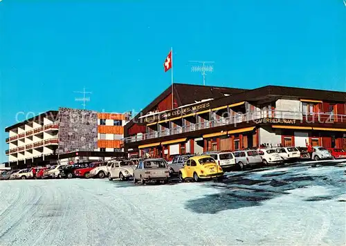 AK / Ansichtskarte Col des Mosses Hotel Les Fougeres Winter Kat. Mosses Col des