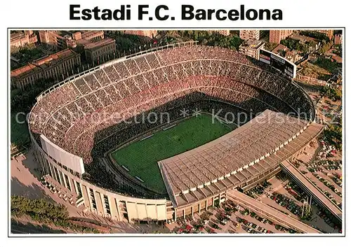 AK / Ansichtskarte Barcelona Cataluna F. C. Barcelona Nou Camp Kat. Barcelona