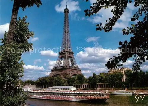AK / Ansichtskarte Paris Tour Eiffel Kat. Paris