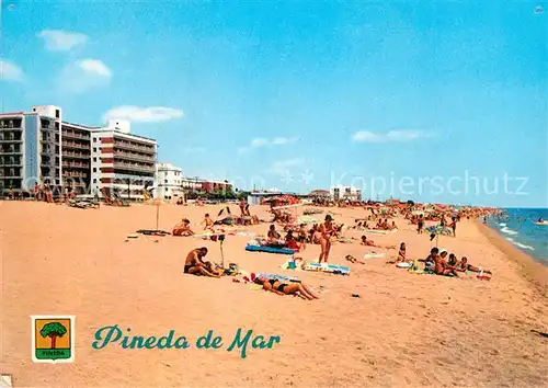 AK / Ansichtskarte Pineda de Mar Strand Kat. Spanien