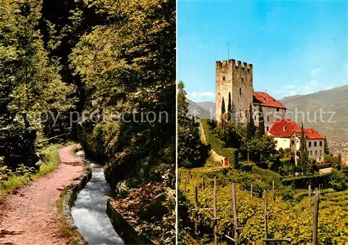 AK / Ansichtskarte Marlengo Schloss Lebenberg Waalweg Kat. Marlengo Marling