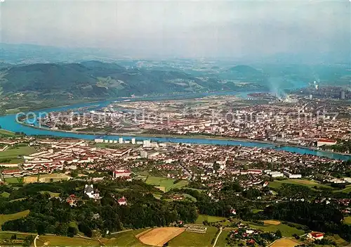 AK / Ansichtskarte Linz Donau Fliegeraufnahme Kat. Linz