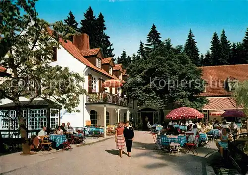 AK / Ansichtskarte Leopoldstal Lippe Waldhotel Pension Silbermuehle Teutoburger Wald Kat. Horn Bad Meinberg