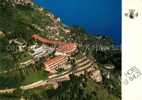 AK / Ansichtskarte Campi Voltino di Tremosine Hotel Le Balze Gardasee Fliegeraufnahme Kat. Tremosine Lago di Garda