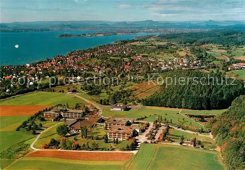 AK / Ansichtskarte Allensbach Bodensee Schmieder Kliniken Gailingen Fliegeraufnahme Kat. Allensbach Bodensee