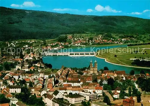 AK / Ansichtskarte Bad Saeckingen am Hochrhein Fliegeraufnahme Kat. Bad Saeckingen