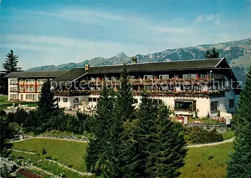 AK / Ansichtskarte Sonthofen Oberallgaeu Kurhotel Sporthotel Allgaeuer Berghof Allgaeuer Alpen Kat. Sonthofen