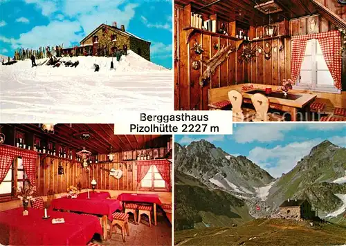 AK / Ansichtskarte Wangs Pizol Berggasthaus Pizolhuette Alpen Kat. Wangs