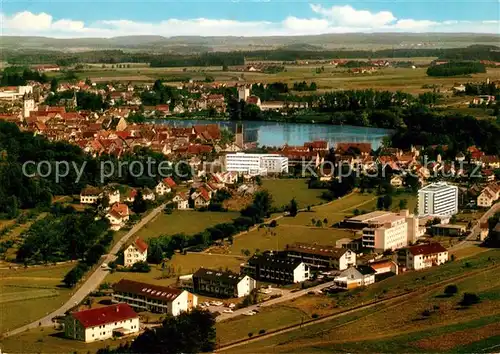 AK / Ansichtskarte Bad Waldsee Fliegeraufnahme Kat. Bad Waldsee