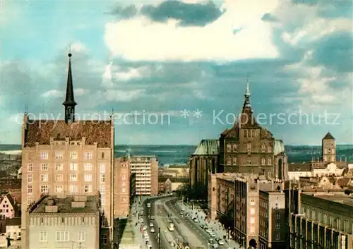 AK / Ansichtskarte Rostock Mecklenburg Vorpommern Lange Strasse Kat. Rostock