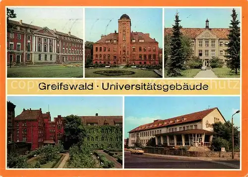 AK / Ansichtskarte Greifswald Universitaetsgebaeude