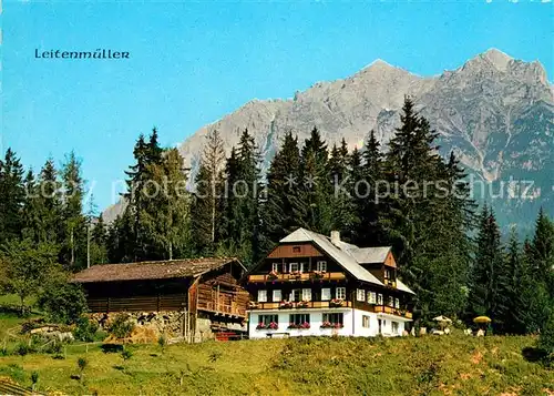 AK / Ansichtskarte Ramsau Dachstein Steiermark Haus Leitenmueller Dachsteingebirge Kat. Ramsau am Dachstein