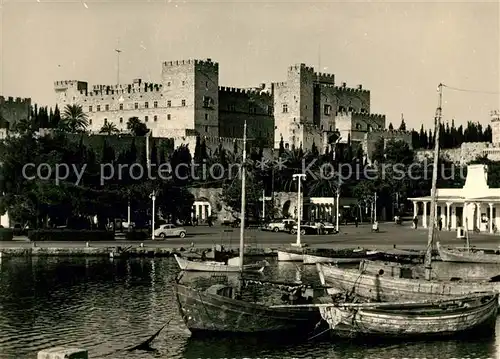 AK / Ansichtskarte Rhodes Rodi Rhodos Palais des Chevaliers Grossmeisterpalast Kat. Griechenland