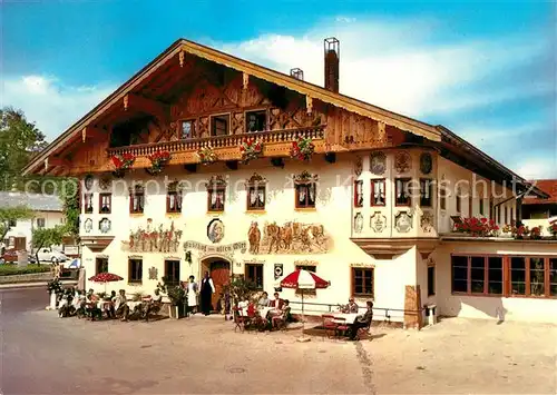 AK / Ansichtskarte Bernau Chiemsee Gasthaus zum alten Wirt Kat. Bernau a.Chiemsee