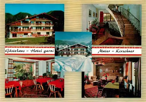 AK / Ansichtskarte Rottach Egern Gaestehaus Hotel Maier Kirschner Kat. Rottach Egern