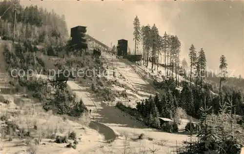 AK / Ansichtskarte Oberhof Thueringen Sprungschanze Kat. Oberhof Thueringen