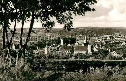 AK / Ansichtskarte Ochsenfurt Panorama Kat. Ochsenfurt