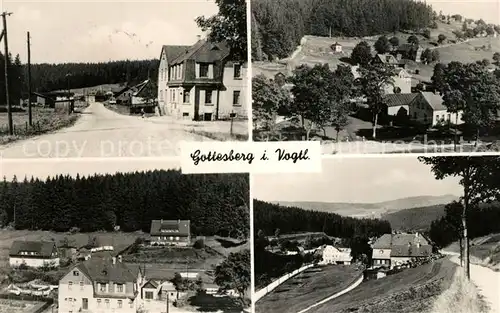 AK / Ansichtskarte Gottesberg Tannenbergsthal Ortsansichten Kat. Tannenbergsthal Vogtland