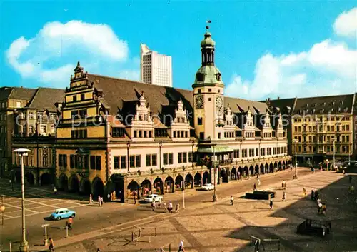 AK / Ansichtskarte Leipzig Altes Rathaus Messestadt Kat. Leipzig