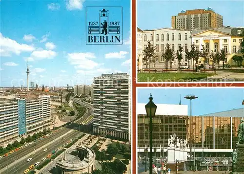AK / Ansichtskarte Berlin Leipziger Strasse Deutscher Theater Palast der Republik Kat. Berlin