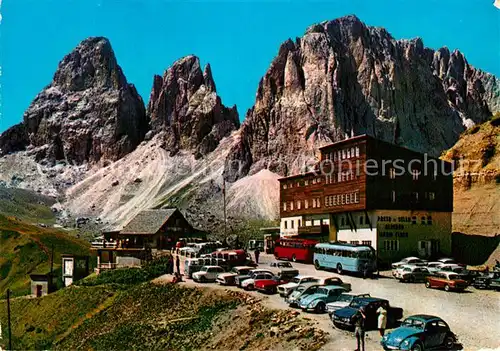 AK / Ansichtskarte Dolomiti Albergo Maria Flora al Passo Sella Kat. Italien