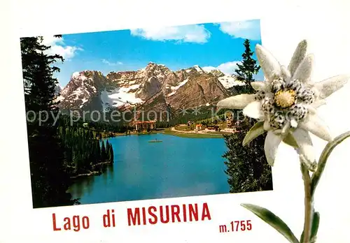 AK / Ansichtskarte Dolomiti Lago di Misurina Sorapis  Kat. Italien