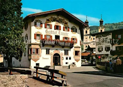 AK / Ansichtskarte Hopfgarten Brixental Gasthof Traube Kat. Hopfgarten im Brixental