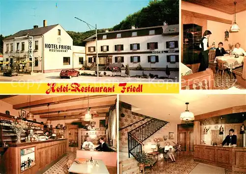 AK / Ansichtskarte Purkersdorf Hotel Restaurant Friedl Kat. Purkersdorf