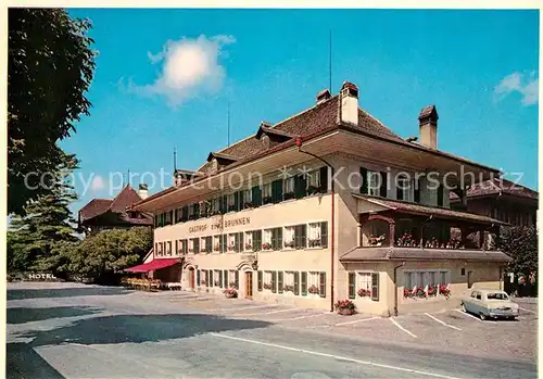 AK / Ansichtskarte Fraubrunnen Gasthof zum Brunnen Hotel Kat. Fraubrunnen