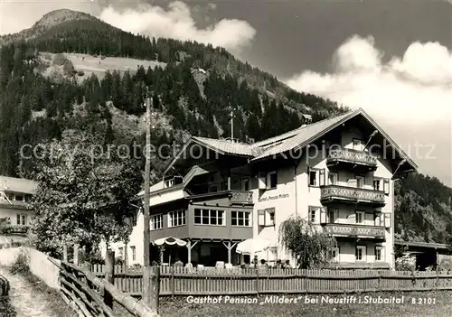 AK / Ansichtskarte Neustift Stubaital Tirol Gasthof Pension Milders Kat. Neustift im Stubaital