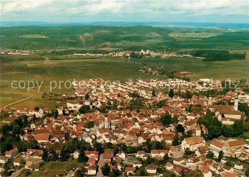 AK / Ansichtskarte Isny Allgaeu Fliegeraufnahme Kat. Isny im Allgaeu