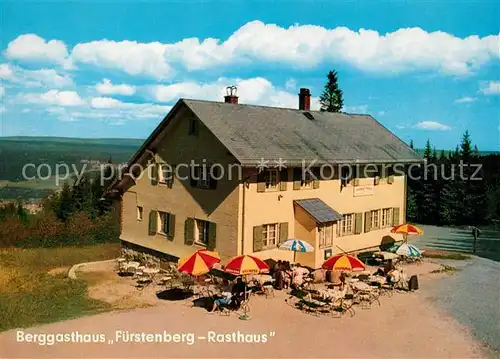 AK / Ansichtskarte Hochfirst Berg Berggasthaus Fuerstenberg Rasthaus Kat. Lenzkirch