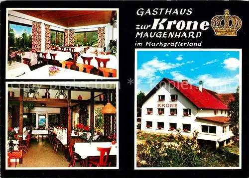 AK / Ansichtskarte Maugenhard Gasthaus zur Krone Kat. Efringen Kirchen