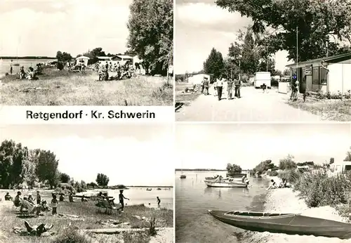 AK / Ansichtskarte Retgendorf Zeltplatz Strand Kat. Dobin See