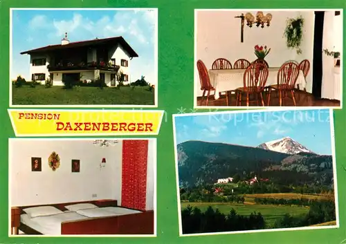AK / Ansichtskarte Siegsdorf Oberbayern Pension Daxenberger Kat. Siegsdorf