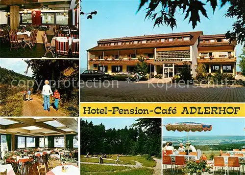AK / Ansichtskarte Straubenhardt Hotel Pension Cafe Adlerhof Kat. Straubenhardt
