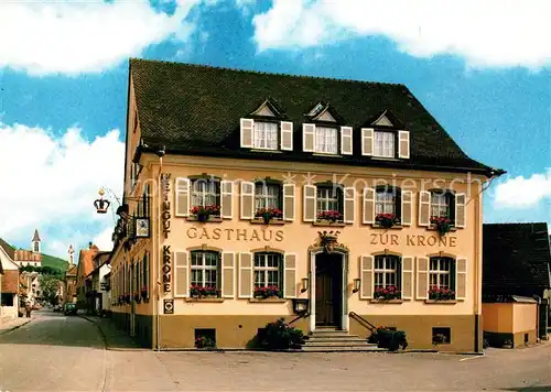 AK / Ansichtskarte Auggen Gasthaus Zur Krone Kat. Auggen