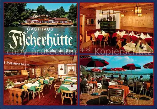 AK / Ansichtskarte Hopfen See Gasthaus Fischerhuette Kat. Fuessen