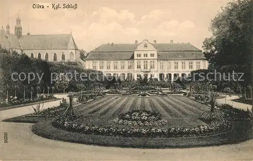 AK / Ansichtskarte Oliva Westpreussen Schloss  Kat. Oliwa