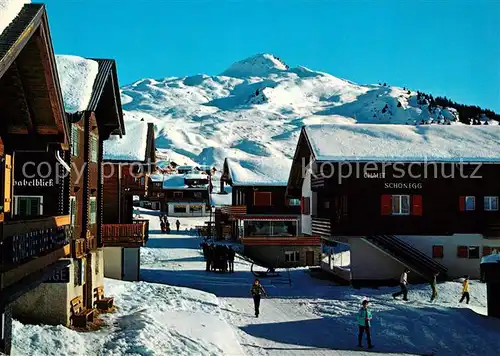 AK / Ansichtskarte Bettmeralp VS Wurzenbord Chalets Wintersportplatz Alpen Kat. Bettmeralp