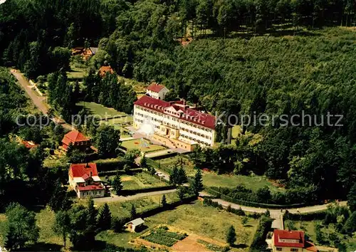 AK / Ansichtskarte Hochwaldhausen Ilbeshausen Genesungsheim Hoehenluftkurort Vogelsberg Fliegeraufnahme Kat. Grebenhain