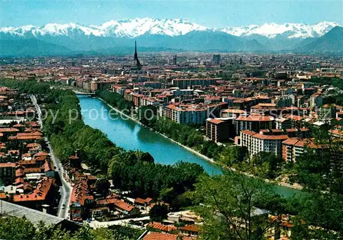 AK / Ansichtskarte Torino Panorama Alpenkette Kat. Torino